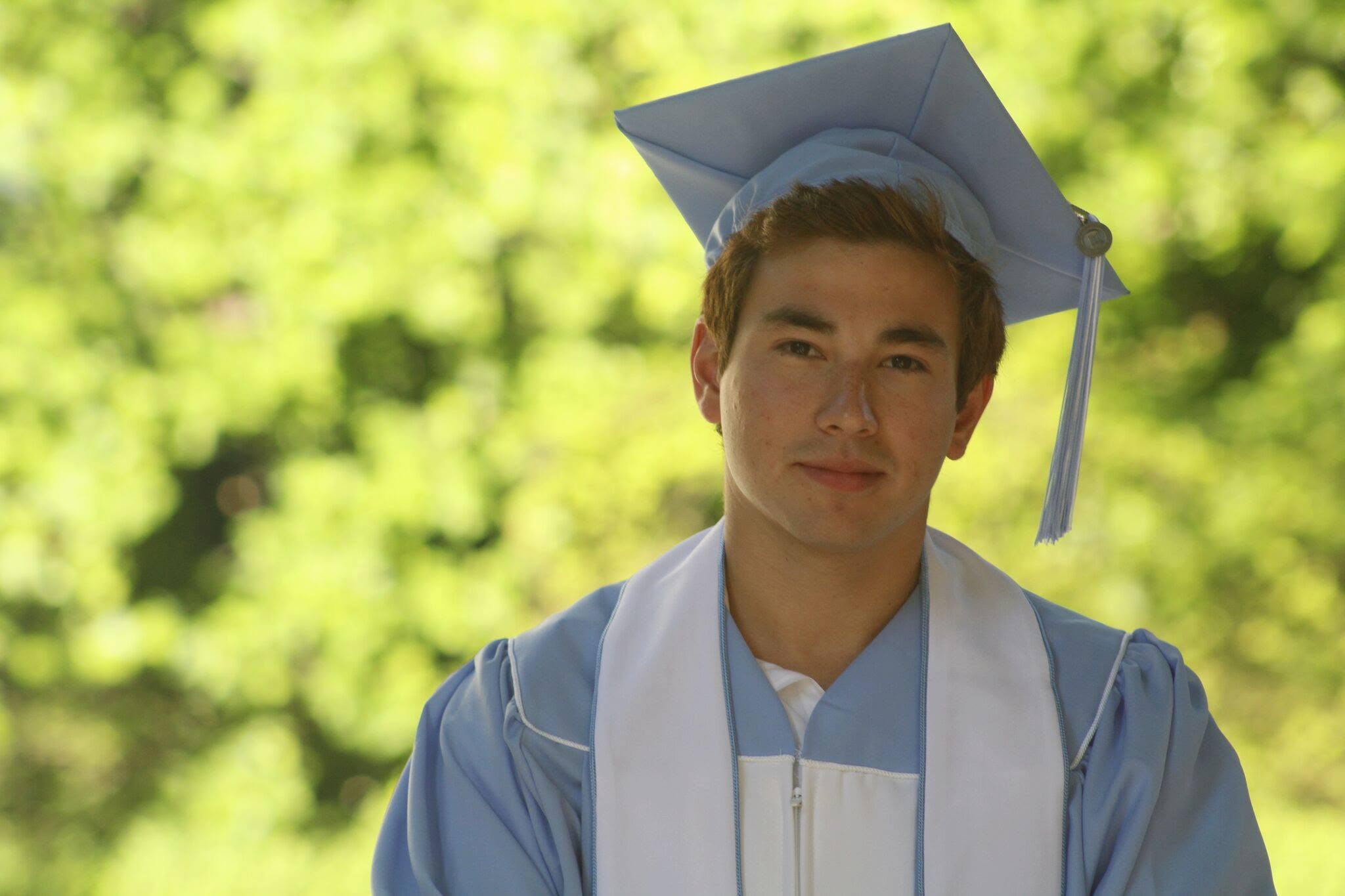 Michael Kirchner at his UNC graduation